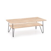 Konferenční stolek ELANTRA - dub san remo/černý