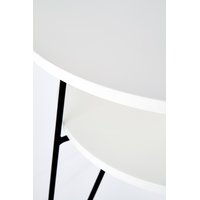 Konferenční stolek ELZA - bílý/černý