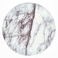 Konferenční stolek MAN - chromový/mramorový