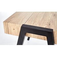 Konferenční stolek MARK - dub san remo/černý