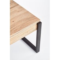 Konferenční stolek NEAPOL - dub san remo/černý