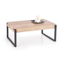 Konferenční stolek NEAPOL - dub san remo/černý