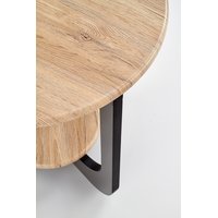 Konferenční stolek ODILE 2 - dub san remo/černý