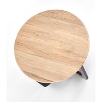 Konferenční stolek ODILE 2 - dub san remo/černý