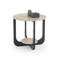 Konferenční stolek ODILE 2 - dub san remo/černý