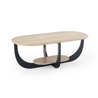 Konferenční stolek ODILE - dub san remo/černý