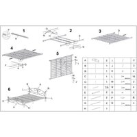 Kovová postel VIOLET 200x160 cm - černá