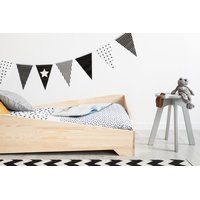 Dětská postel z masivu BOX model 7 - 160x70 cm