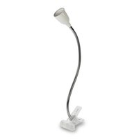 Stolní lampička SNAKE s clipem - LED 2.5W - 3000K - bílá