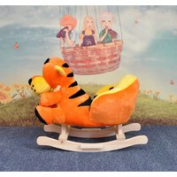 Dětské plyšové houpací křesílko MAX - TYGŘÍK