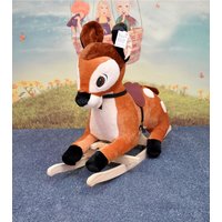 Dětské plyšové houpací křesílko - SRNKA