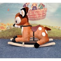 Dětské plyšové houpací křesílko - SRNKA