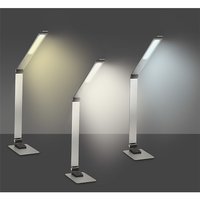 Stolní lampička SLIM - LED 11W - hliníková - stmívatelná - 3000-6000K - stříbrná