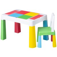 Dětský stoleček se židličkou TEGA MULTIFUN - multicolor