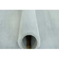 Kusový koberec CHRISTIANIA - světle šedý - imitace králičí kožešiny