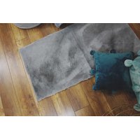 Dětský plyšový koberec CHRISTIANIA - světle šedý