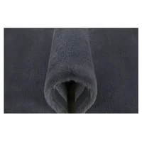 Dětský plyšový koberec CHRISTIANIA - tmavě šedý