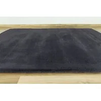 Dětský plyšový koberec CHRISTIANIA - tmavě šedý