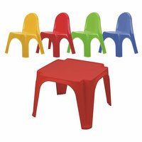 Dětský stoleček se židličkami KEREN - multicolor