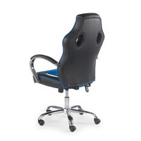 Herní židle CHROM černo/modrá