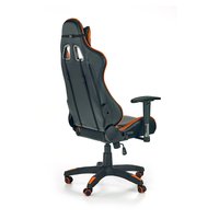 Herní židle DEFENDER černo/oranžová