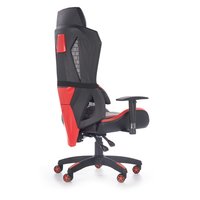 Herní židle DORM černo/červená