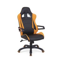 Herní židle MUSTANG černo/oranžová