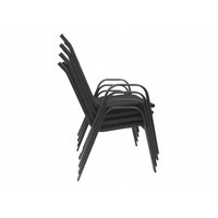 Zahradní kovová sestava MALLORCA - 6 židlí + stůl