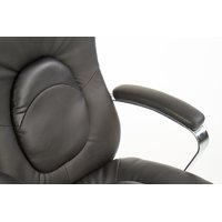 Kancelářská židle THRONE černá - nosnost 150 kg