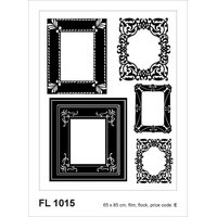 Designová samolepka RÁMEČKY 65x85 cm