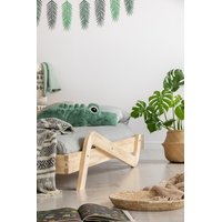 Dětská postel z masivu ZIG - 190x90 cm