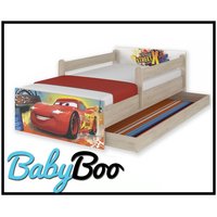 Dětská postel MAX bez šuplíku Disney - AUTA 200x90 cm