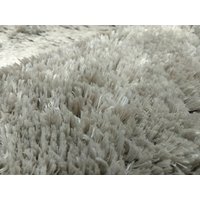 Plyšový koberec MARENGO - stříbrný