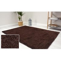 Kusový koberec Shaggy MAX velvet - tmavě hnědý