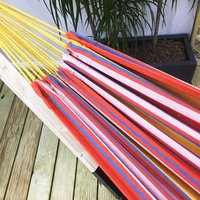 Houpací síť ARUBA 200x100 cm - červená