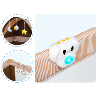 Dětská cestovní postýlka Lionelo Sven Plus - béžová