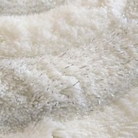 Kulatý koberec STIGE - bílý