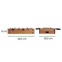 Mini stolní fotbal 48,5x30,5x9 cm