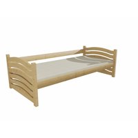 Dětská postel z MASIVU 200x90cm SE ŠUPLÍKY - DP004
