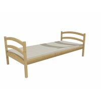 Dětská postel z MASIVU 200x90cm SE ŠUPLÍKY - DP006