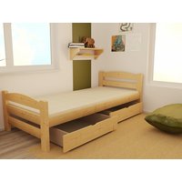 Dětská postel z MASIVU 200x90cm bez šuplíku - DP008