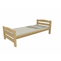 Dětská postel z MASIVU 200x90cm SE ŠUPLÍKY - DP008