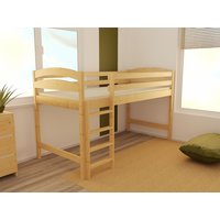 Vyvýšená dětská postel z MASIVU 200x90cm - ZP001