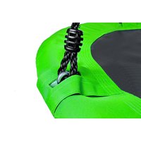 Dětská houpačka - kruh "čapí hnízdo" - 100 cm - zelené