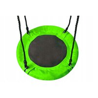 Dětská houpačka - kruh "čapí hnízdo" - 60 cm - zelené