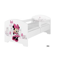 Dětská postel Disney - MYŠKA MINNIE PARIS 140x70 cm