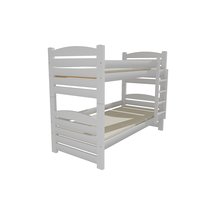 Dětská patrová postel z MASIVU 200x90cm SE ŠUPLÍKY - PP025