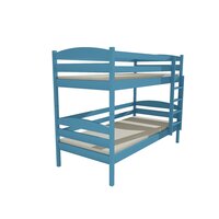 Dětská patrová postel z MASIVU 200x80cm bez šuplíku - PP018