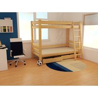 Dětská patrová postel z masivu ROBUST  8X8 3A - 180x80 cm