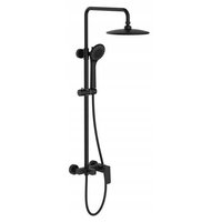 Sprchová souprava MAXMAX Rea ROGER s výtokem do vany - černá